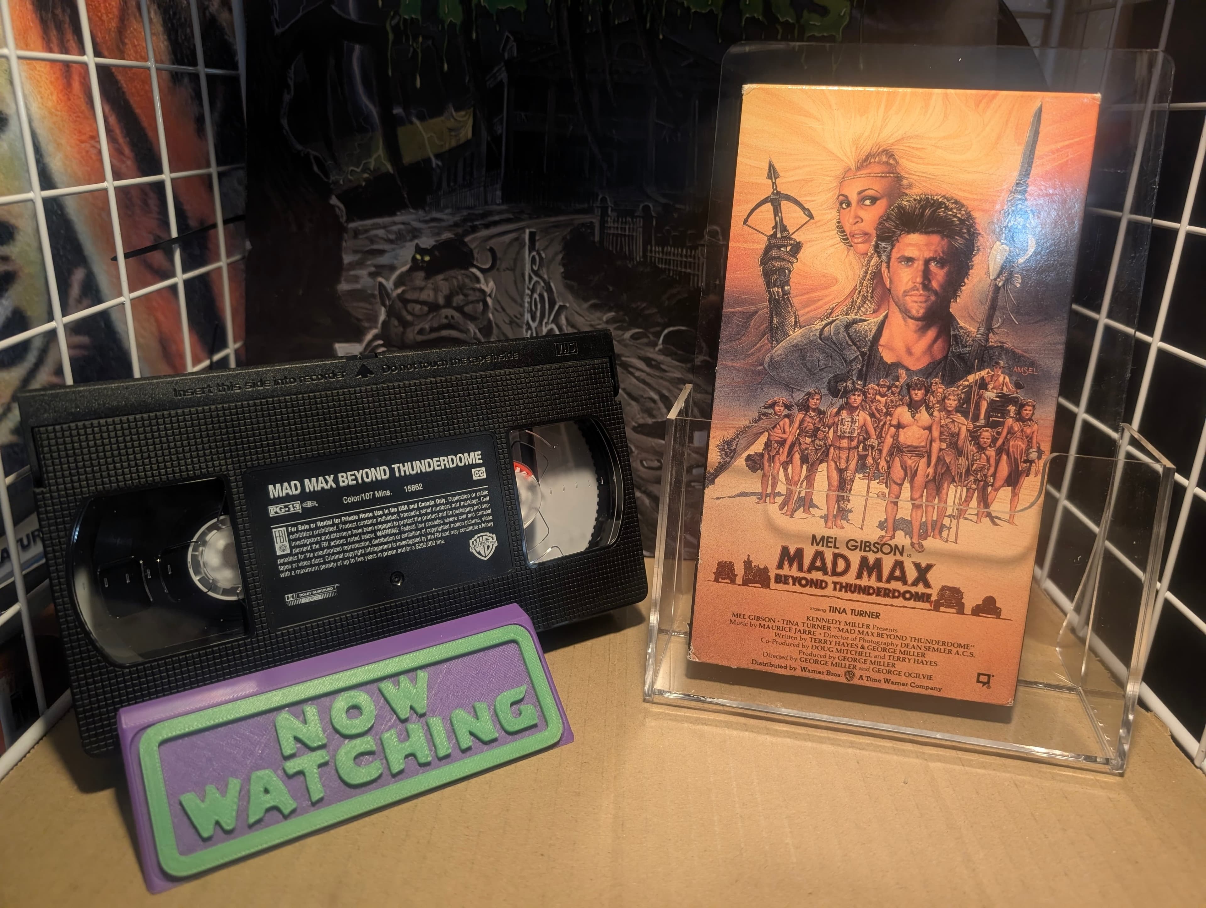 Warner Home Video Mad Max Beyond Thunderdome VHS