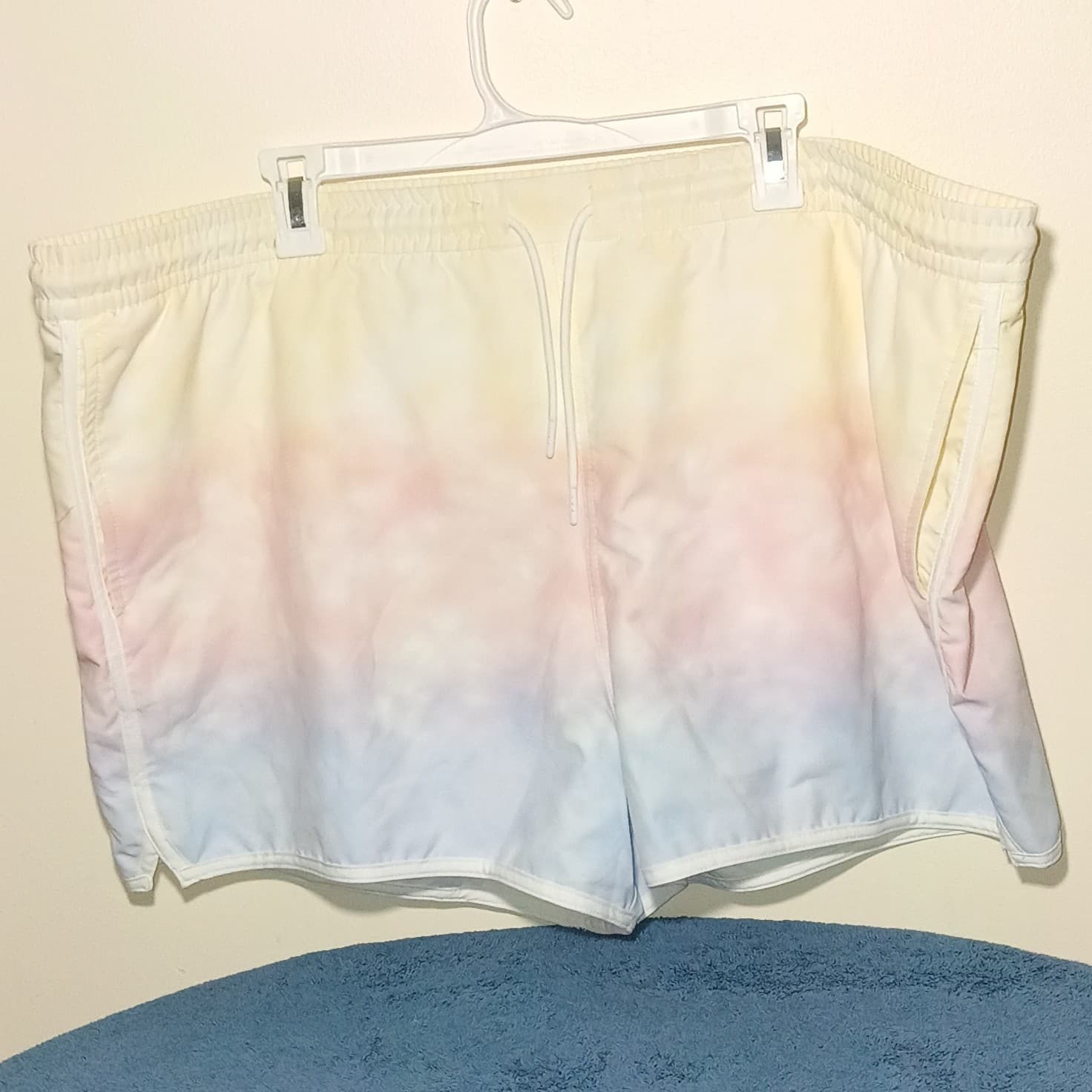 Abercrombie x The Trevor Project Gender Inclusive Pride Cabana Swim Trunk XXL
