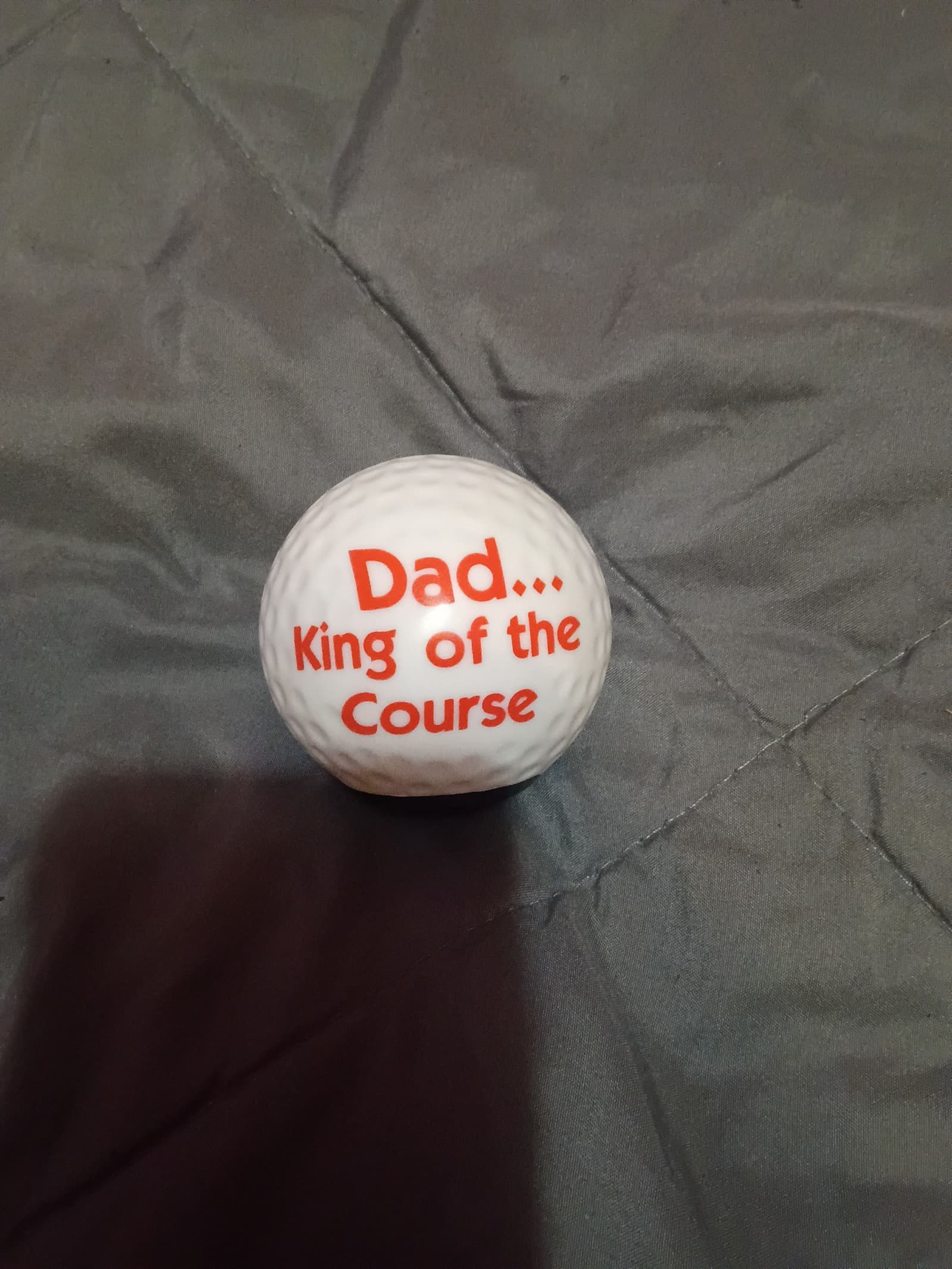 Fathers Day Golf ball decoration for fathers Day