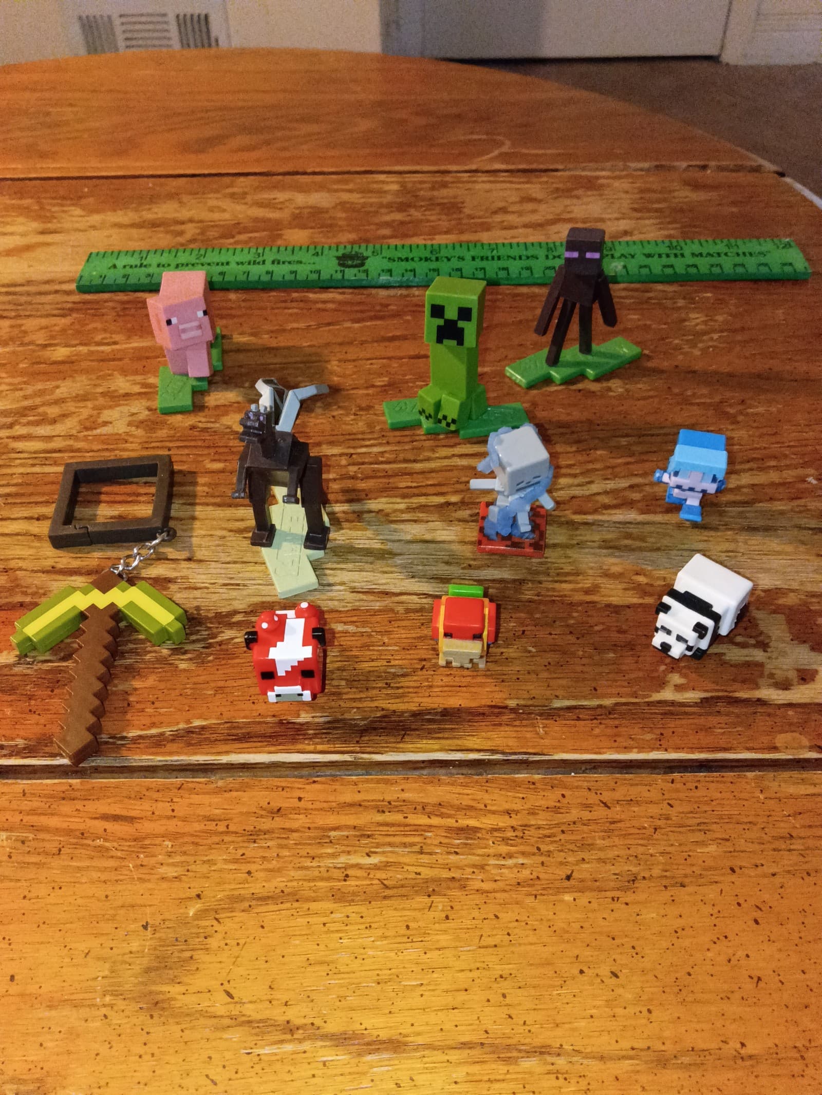 Minecraft mini pocket action figure Toys Lot of 10