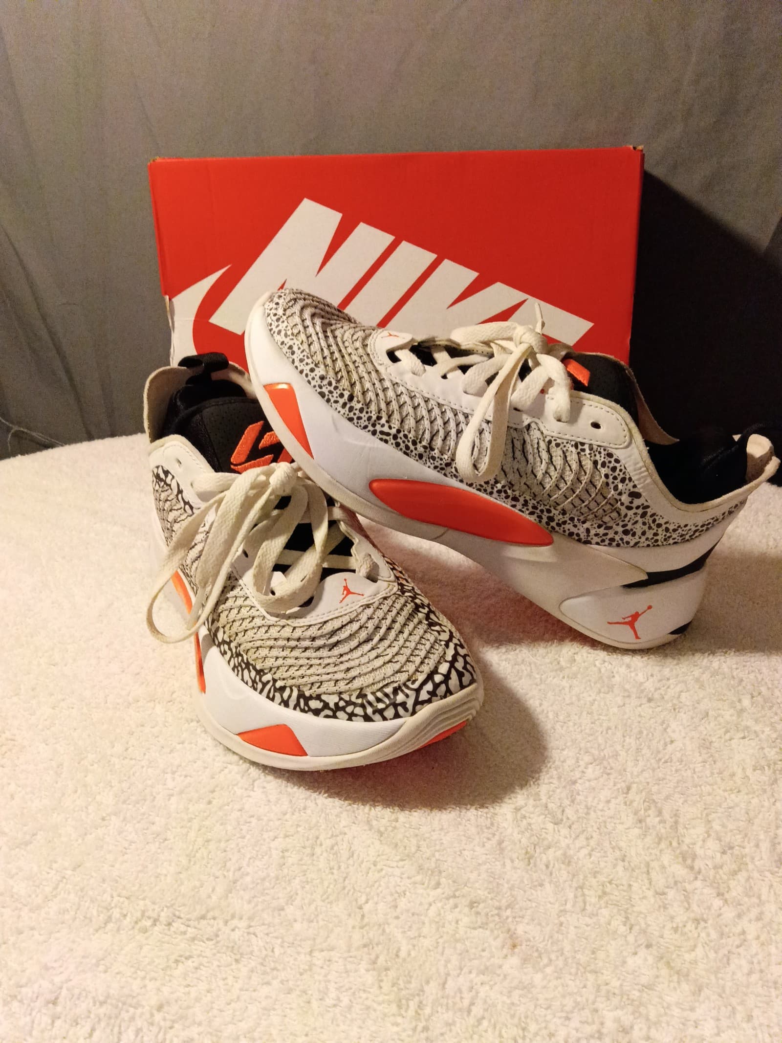 Boys Size 4.5 Air Jordan Luka 1 Safari Shoes Luka Doncic