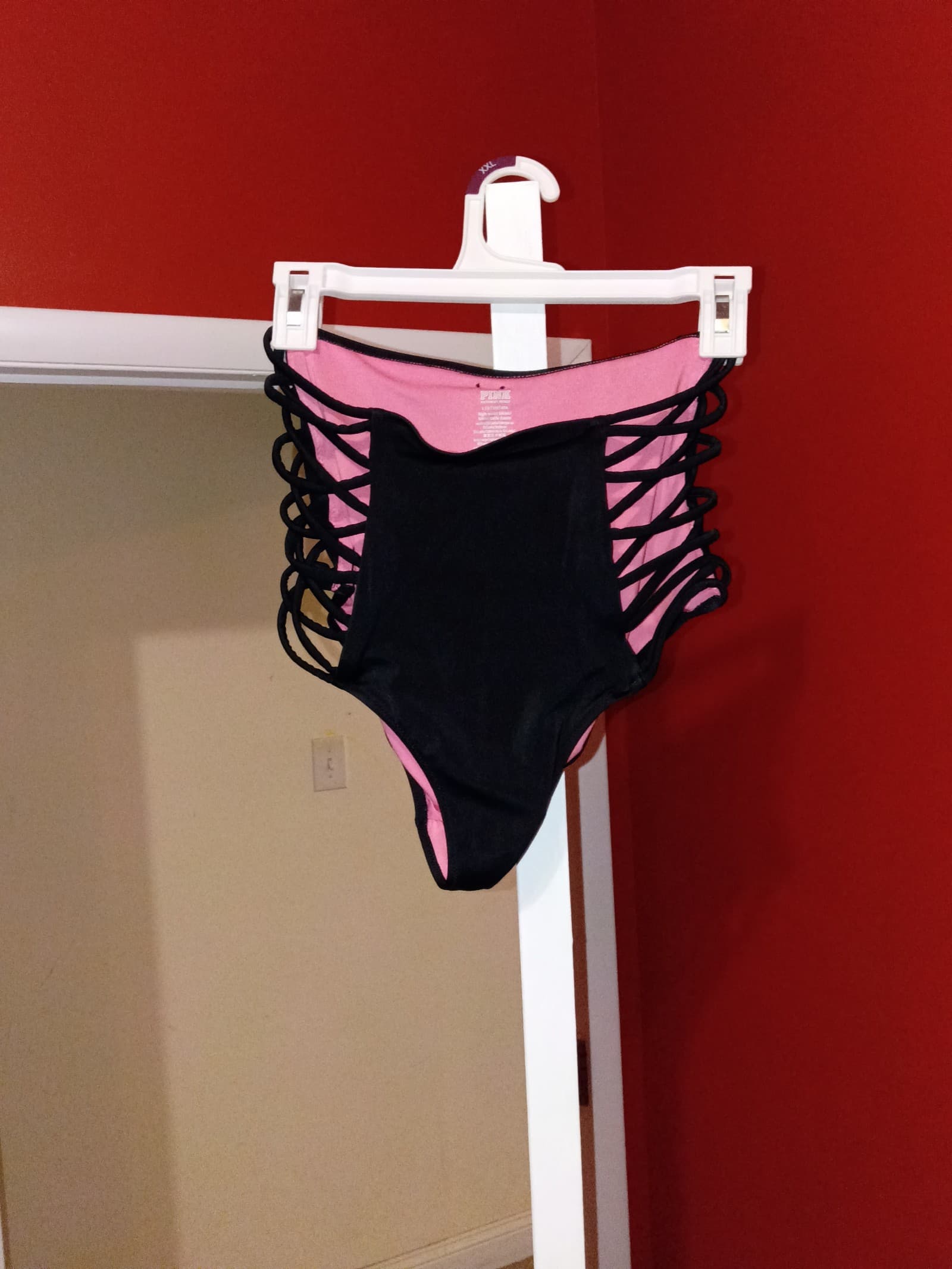 Pink brand women's bottom piece for swimming suit