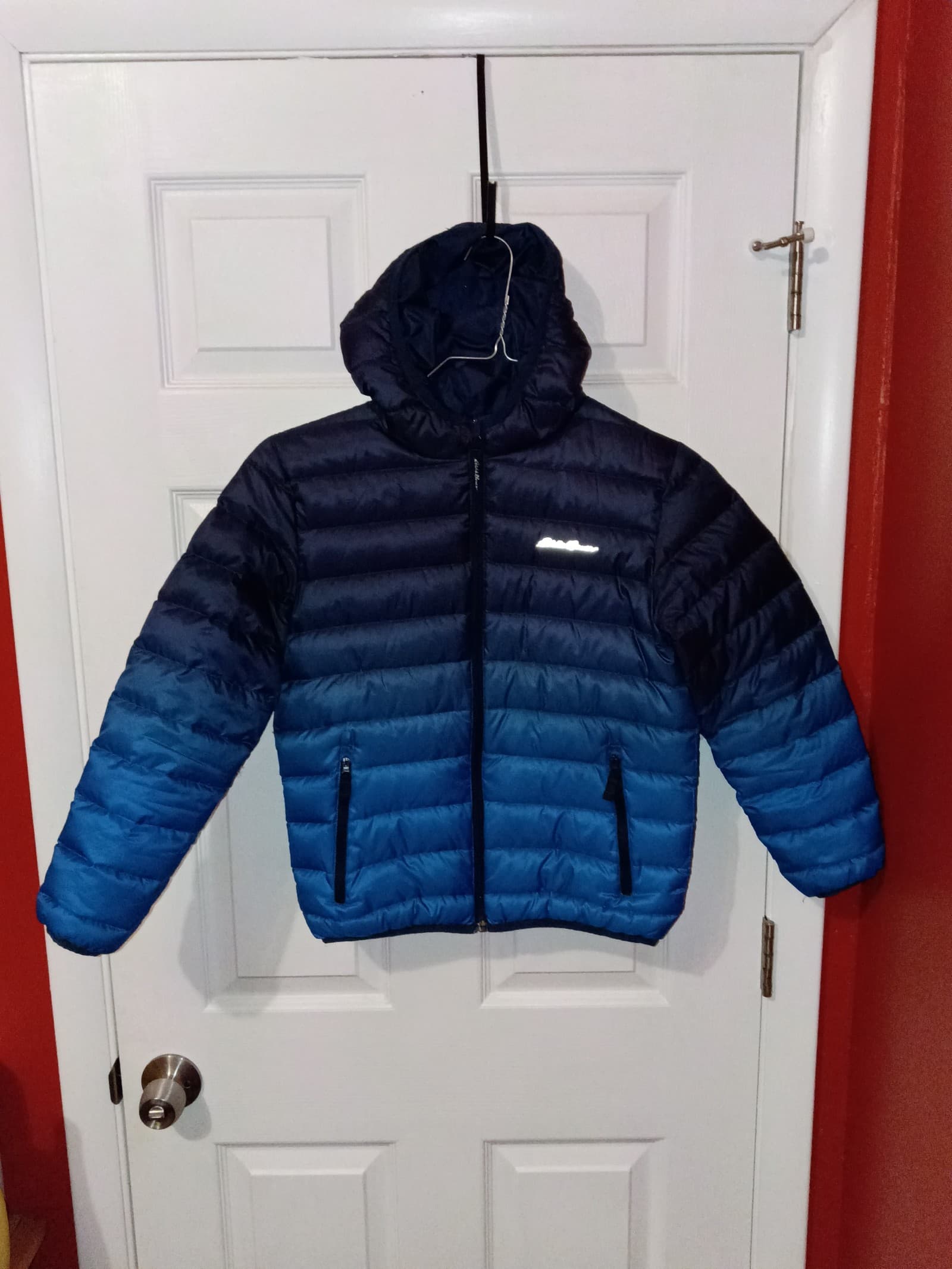Eddie Bauer reversible kids puffer jacket