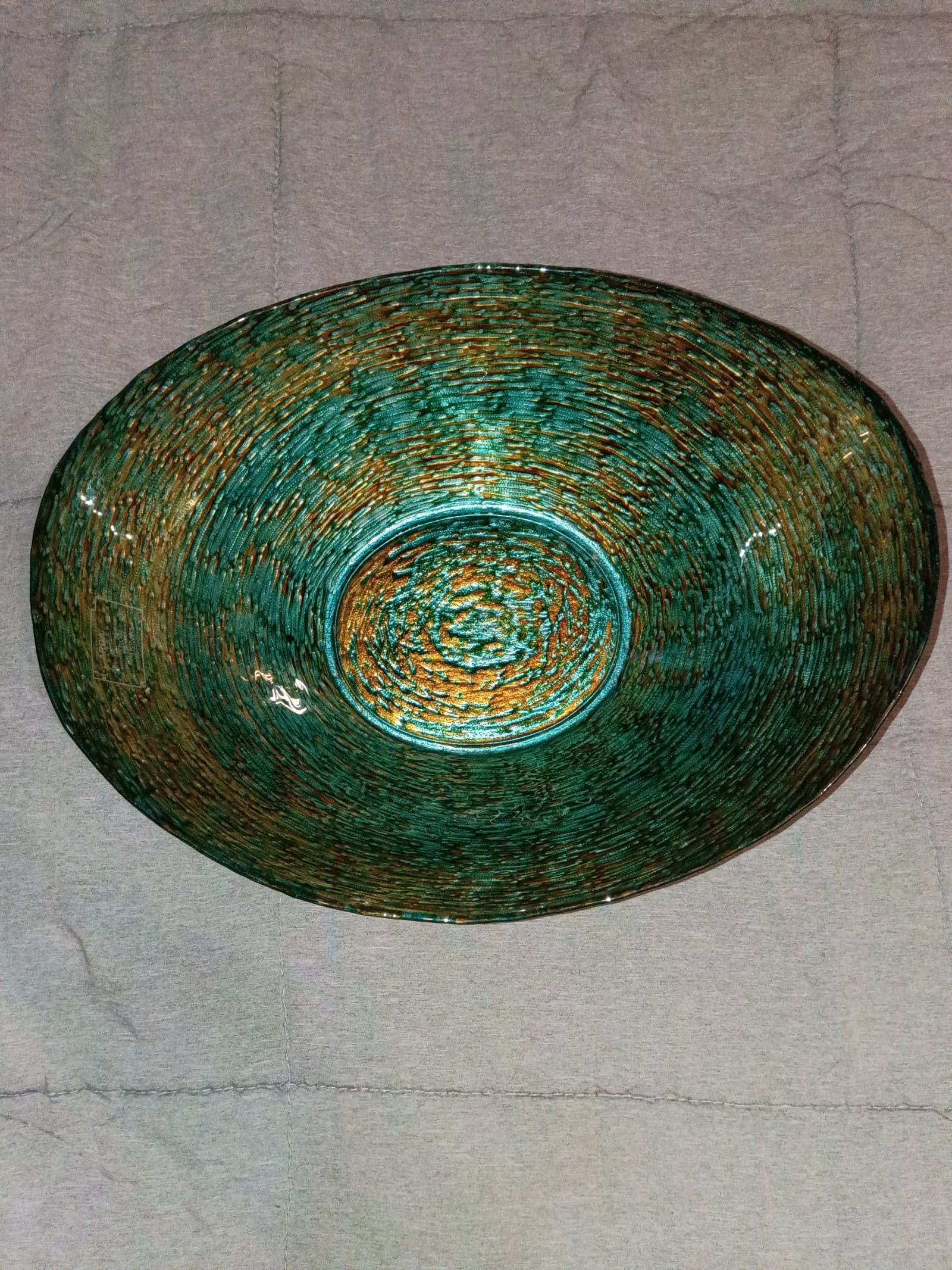 Arda glassware hand painted bowl made in Turkey