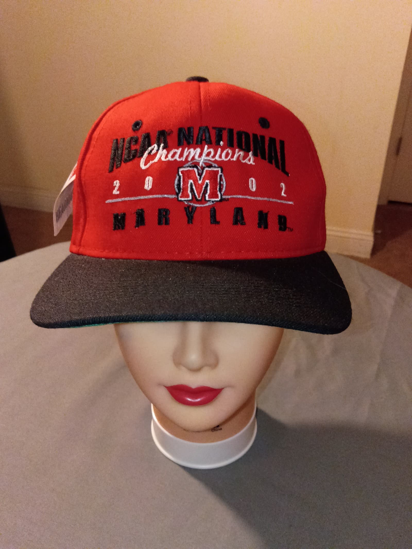 vintage NCAA national champions 2002 Maryland college University snapback hat