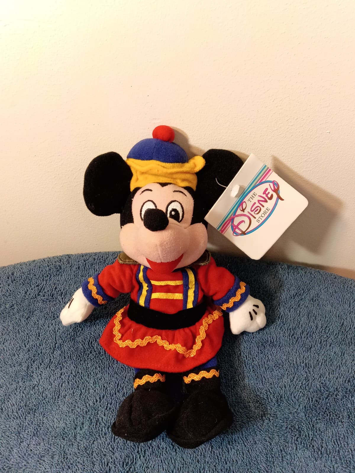 Walt Disney Mickey mouse Plush nutcracker Mickey new with tags
