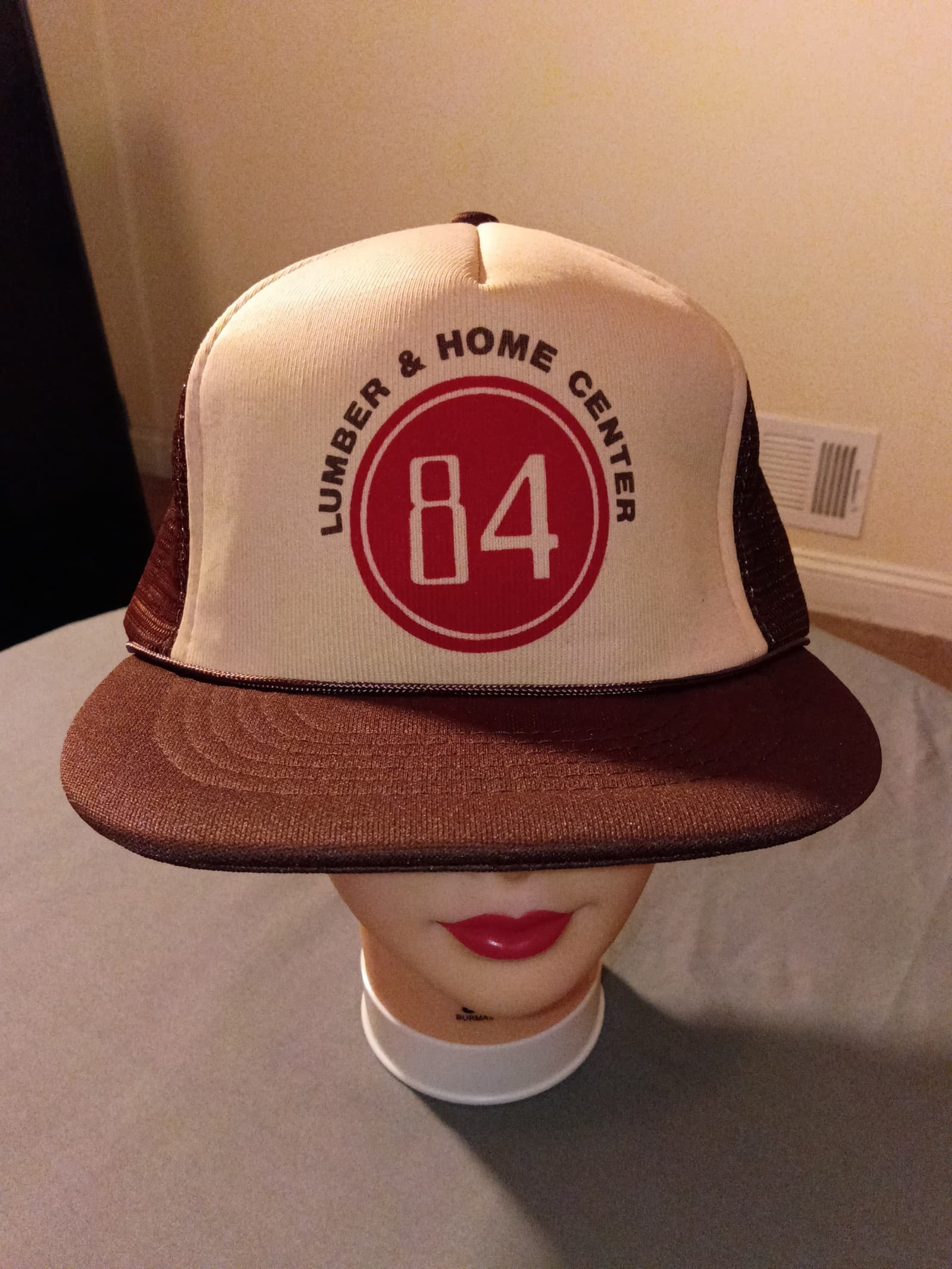 84 lumber and home center A-frame snapback hat one size fits all