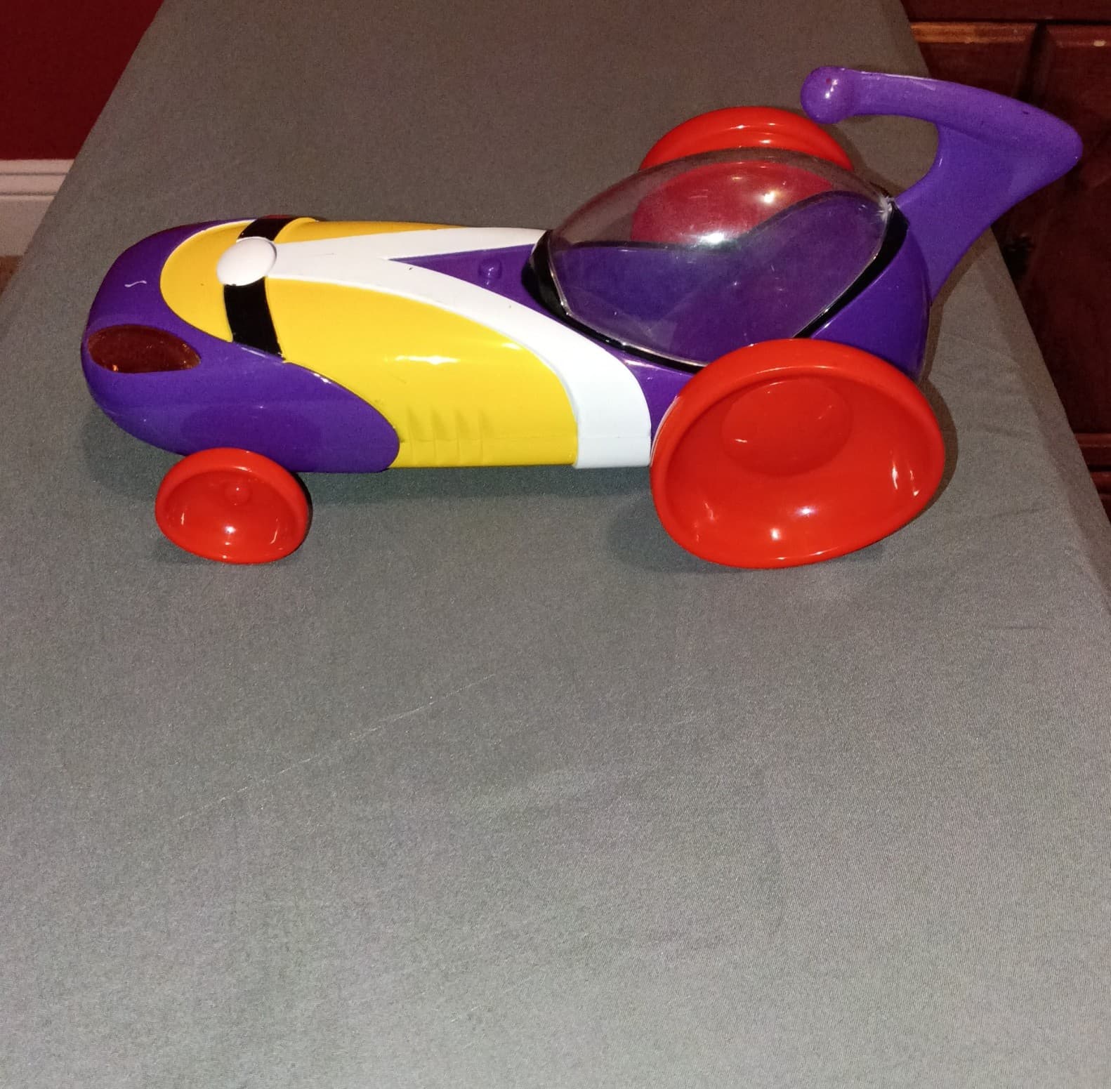 Vintage Larry boy mobile car