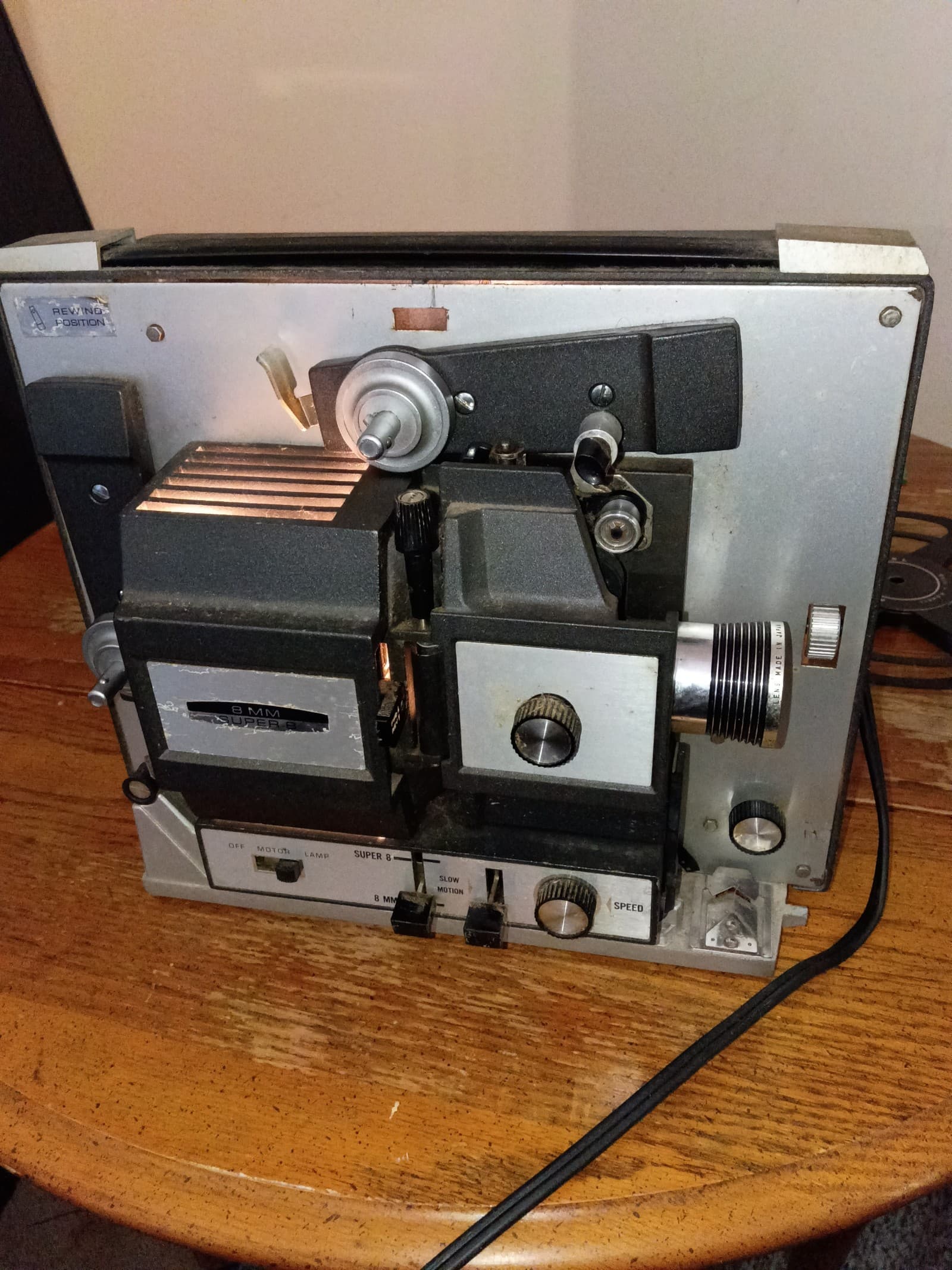 Vintage rare Bell & howell movie projector in excellent condition