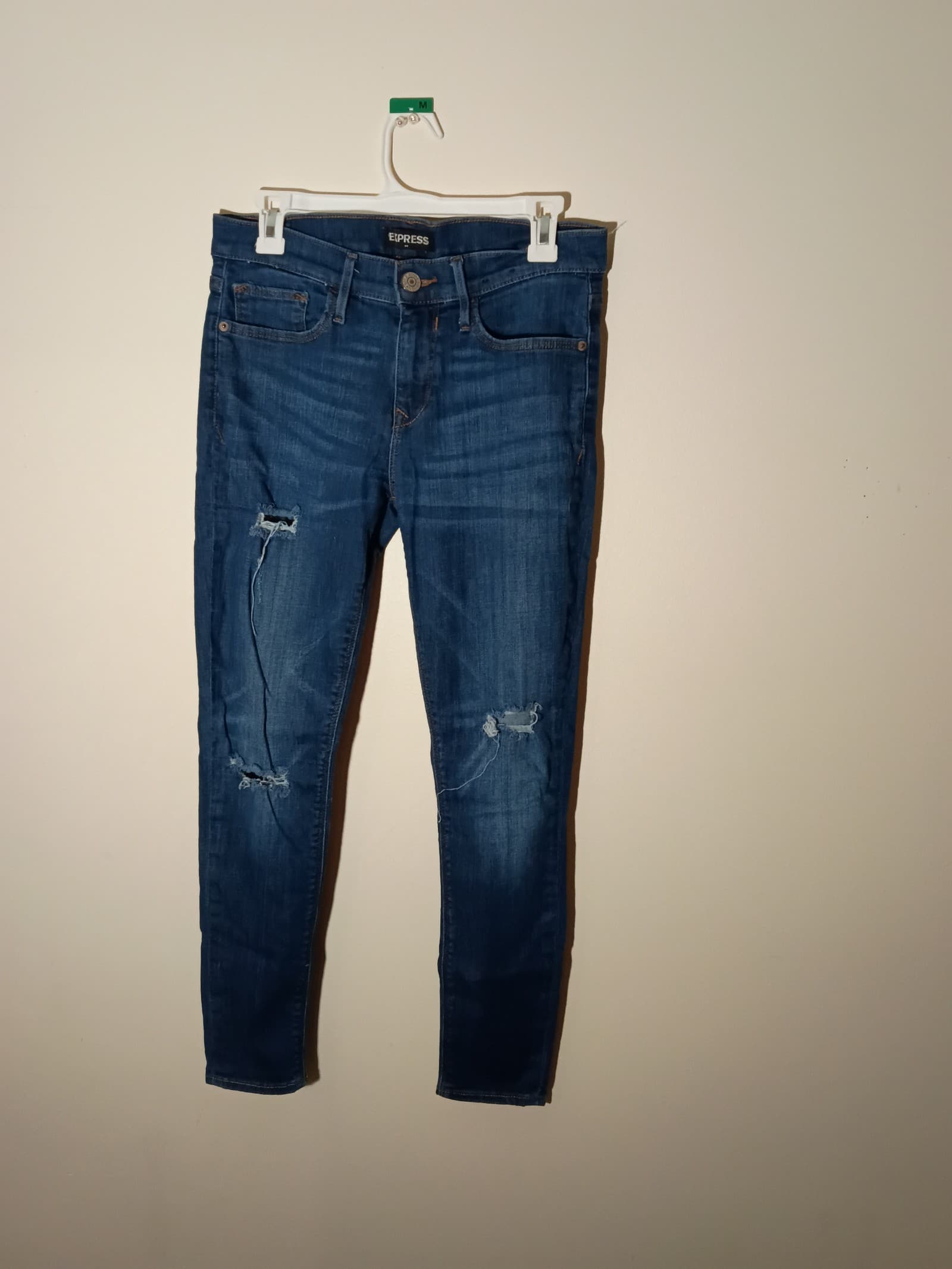 Express cropped legging mid-rise size 4 women's Jeans