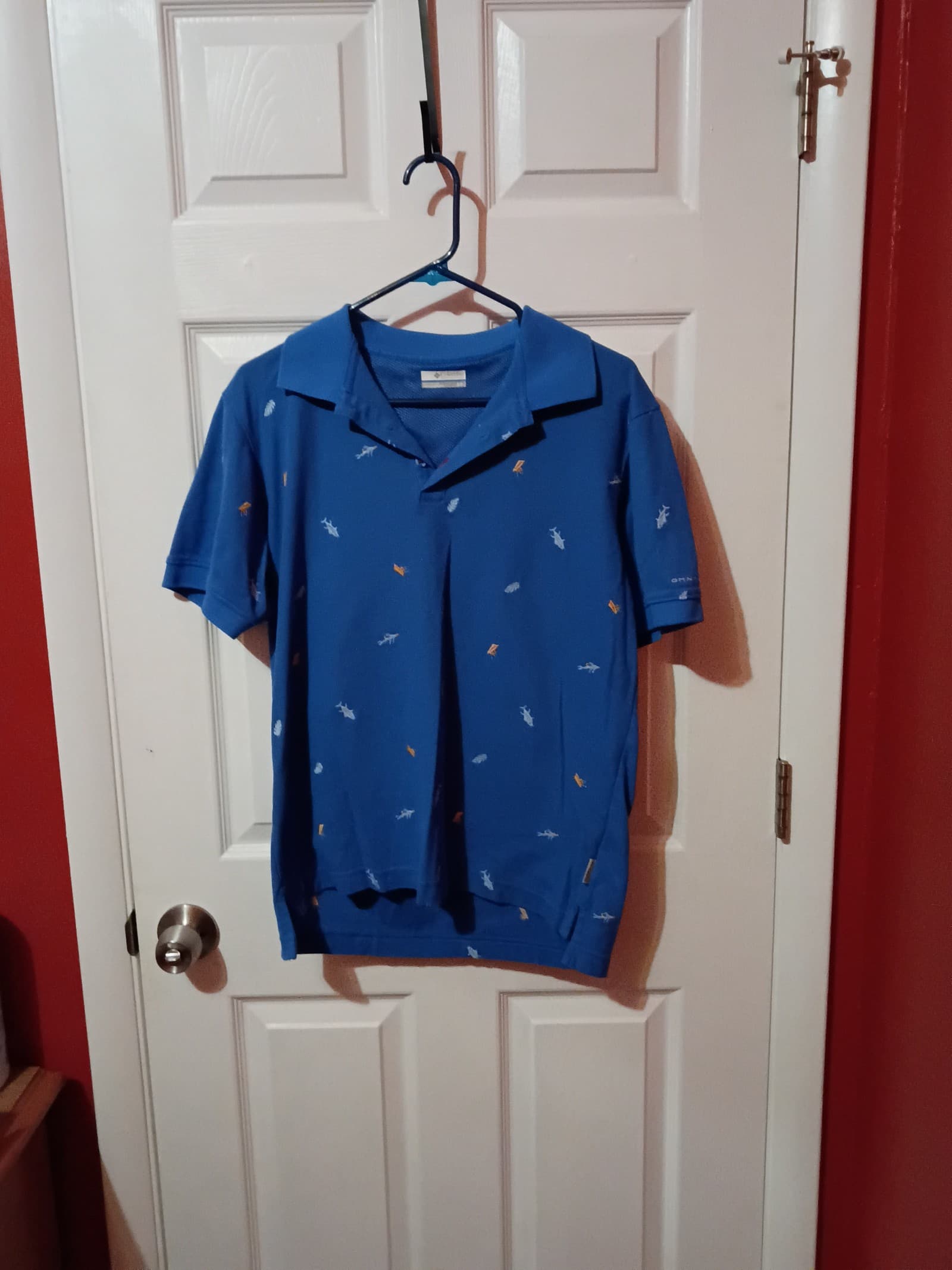 Columbia pfg polo shirt