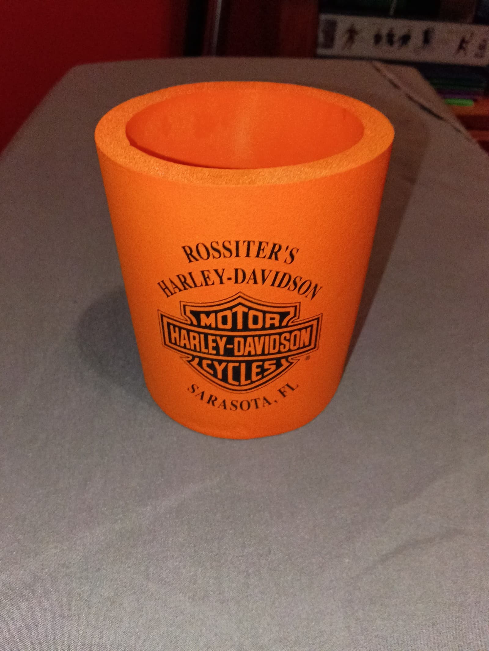 Harley Davidson cuzzy for cold cans