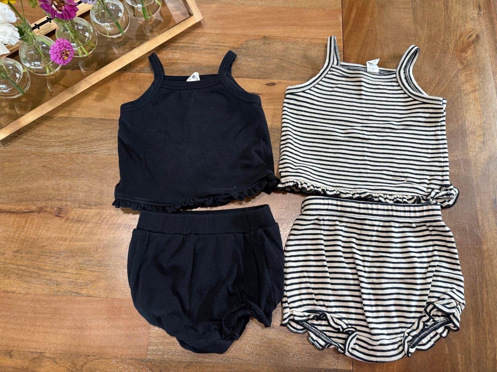Kate Quinn cotton tank and bloomer sets