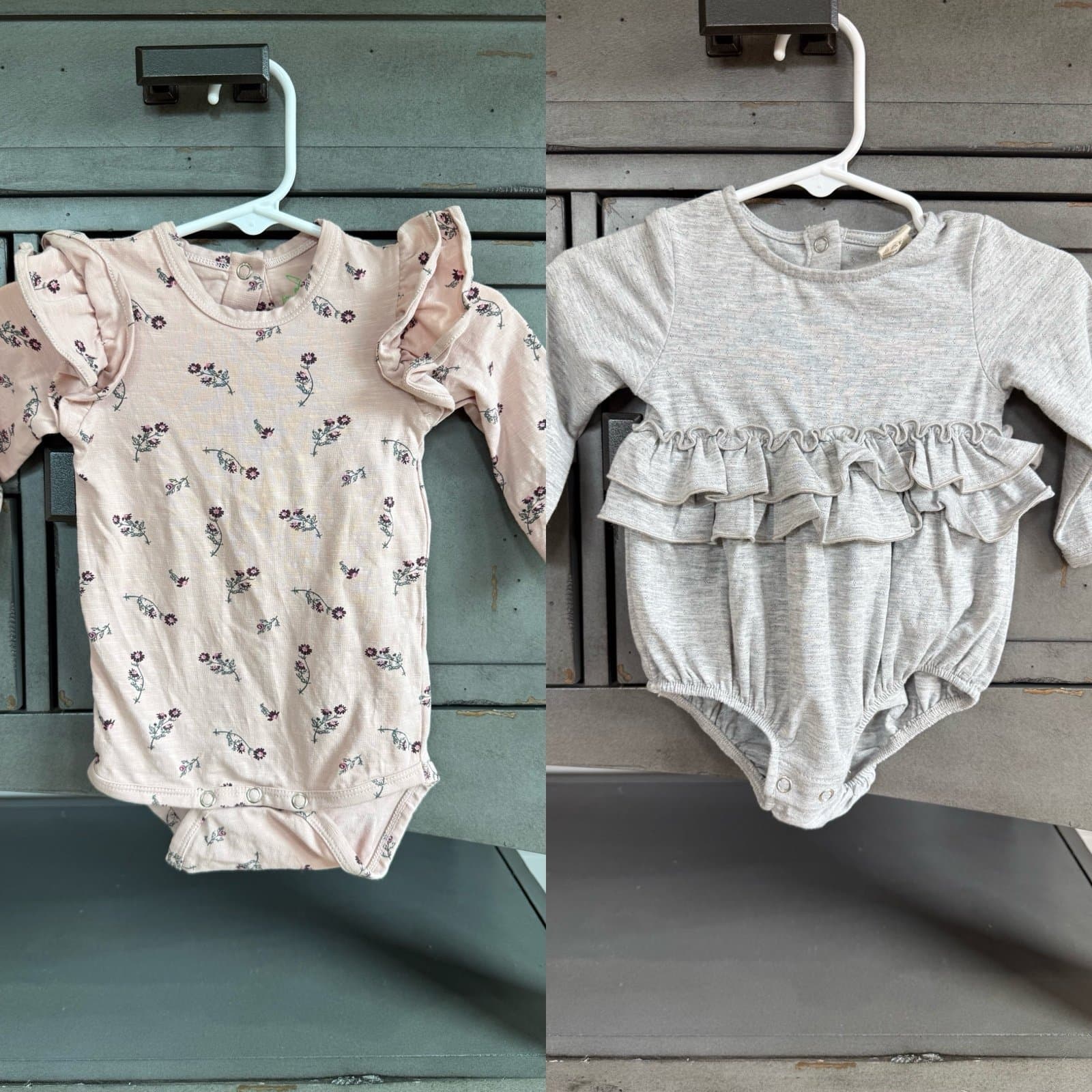 3-6m Kate Quinn bodysuit and bubble bundle