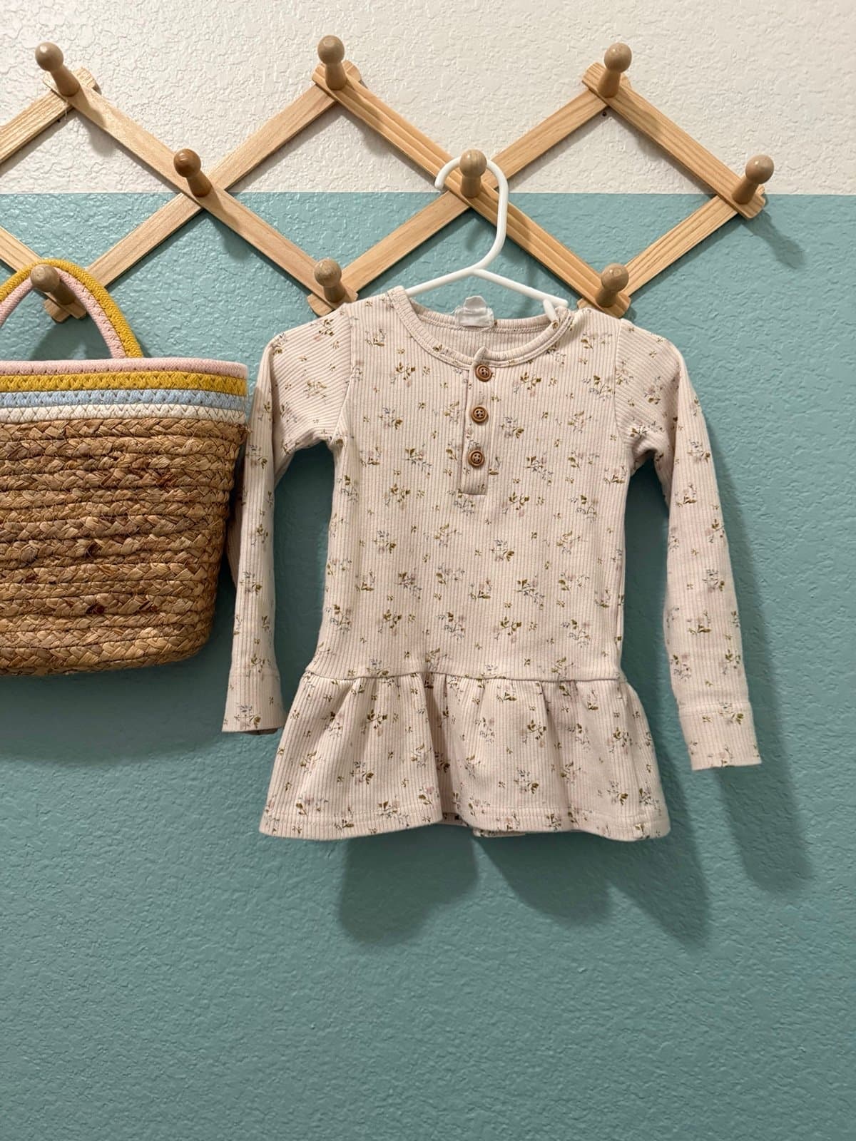 Jamie Kay 2Y Nina floral long sleeve top