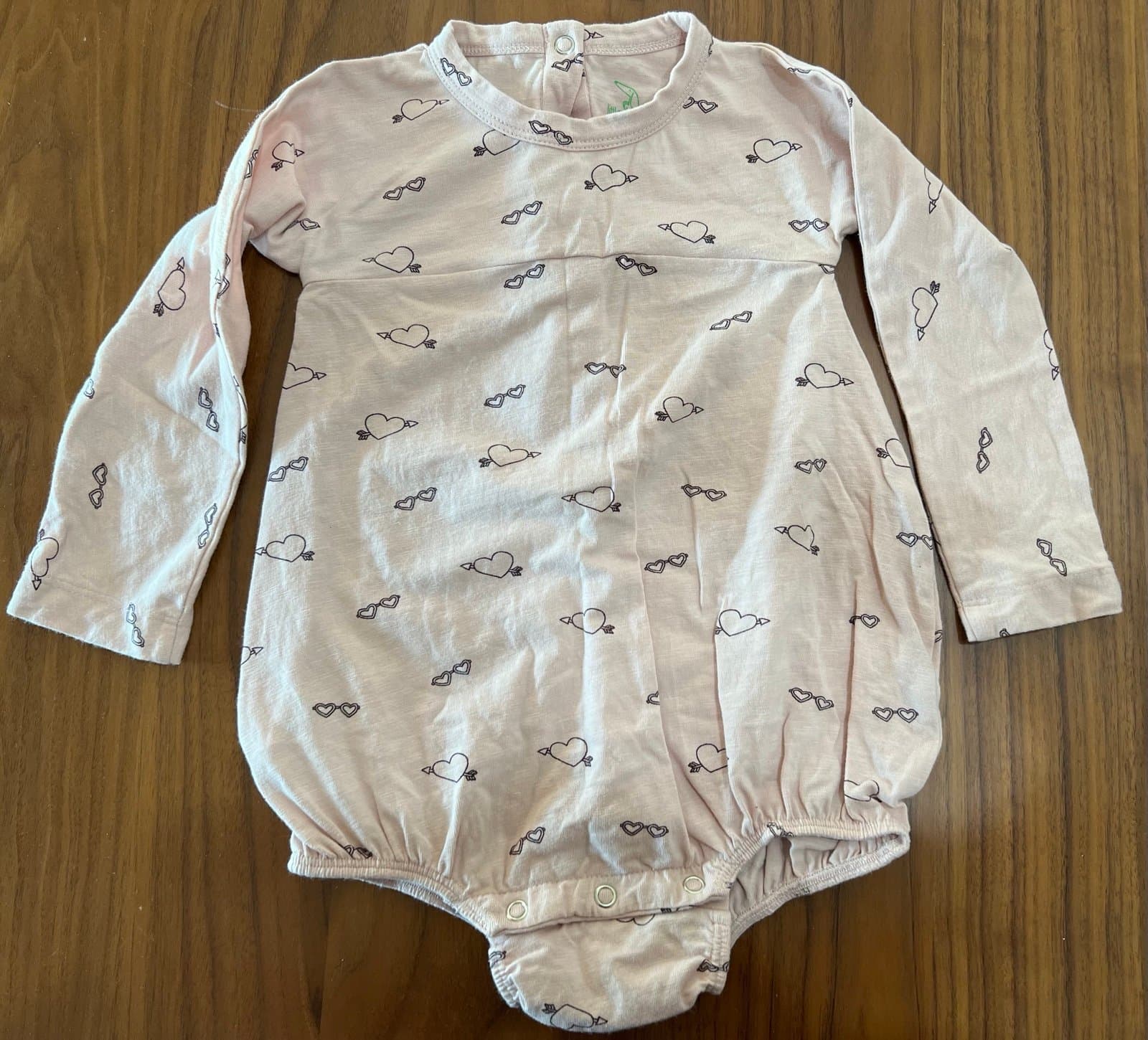 Kate Quinn Little Liam heart print bubble