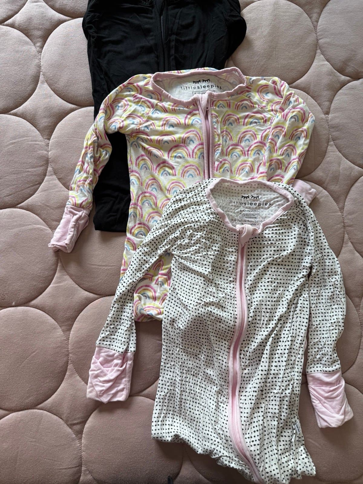 Little Sleepies zippy bundle size 6-12