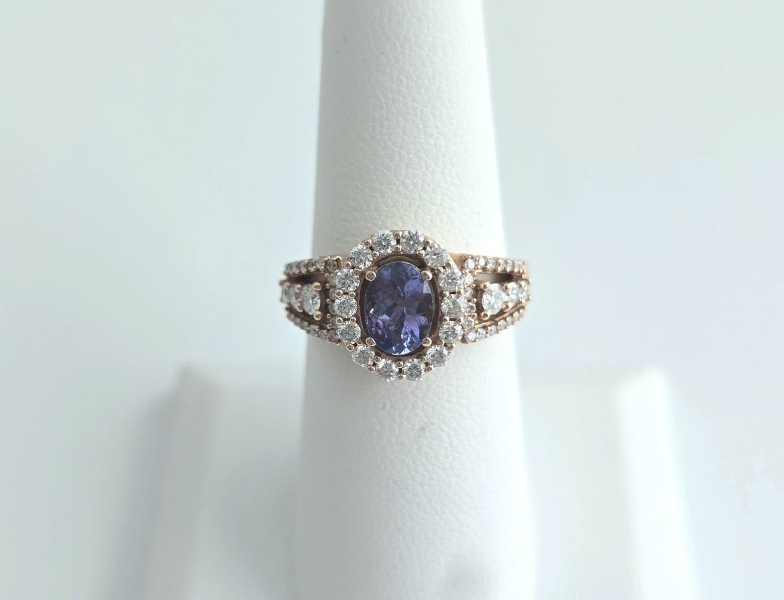 Le Vian Very Rare Trunk Show Blueberry Tanzanite Ring Size 6.75 - only 3 made!