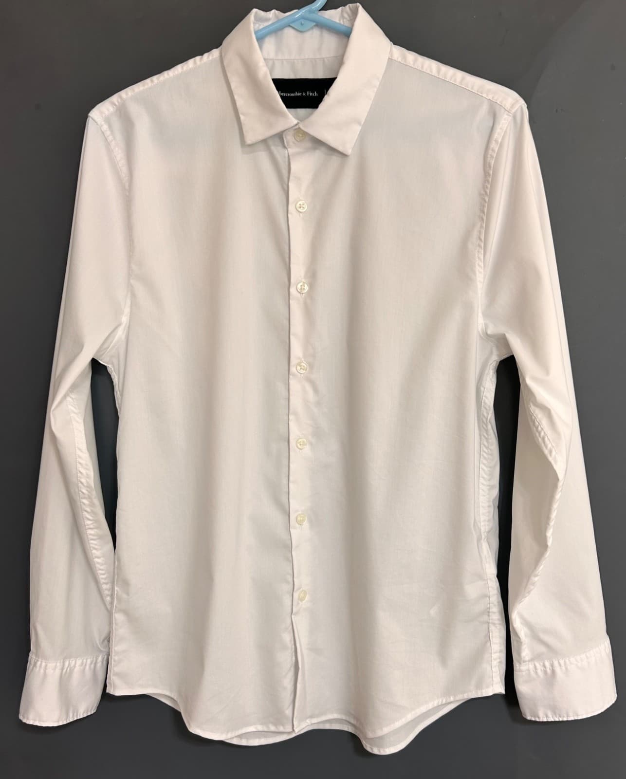 Abercrombie & Fitch Men size XS Work Dress Suit Formal Shirt Button Up White x
