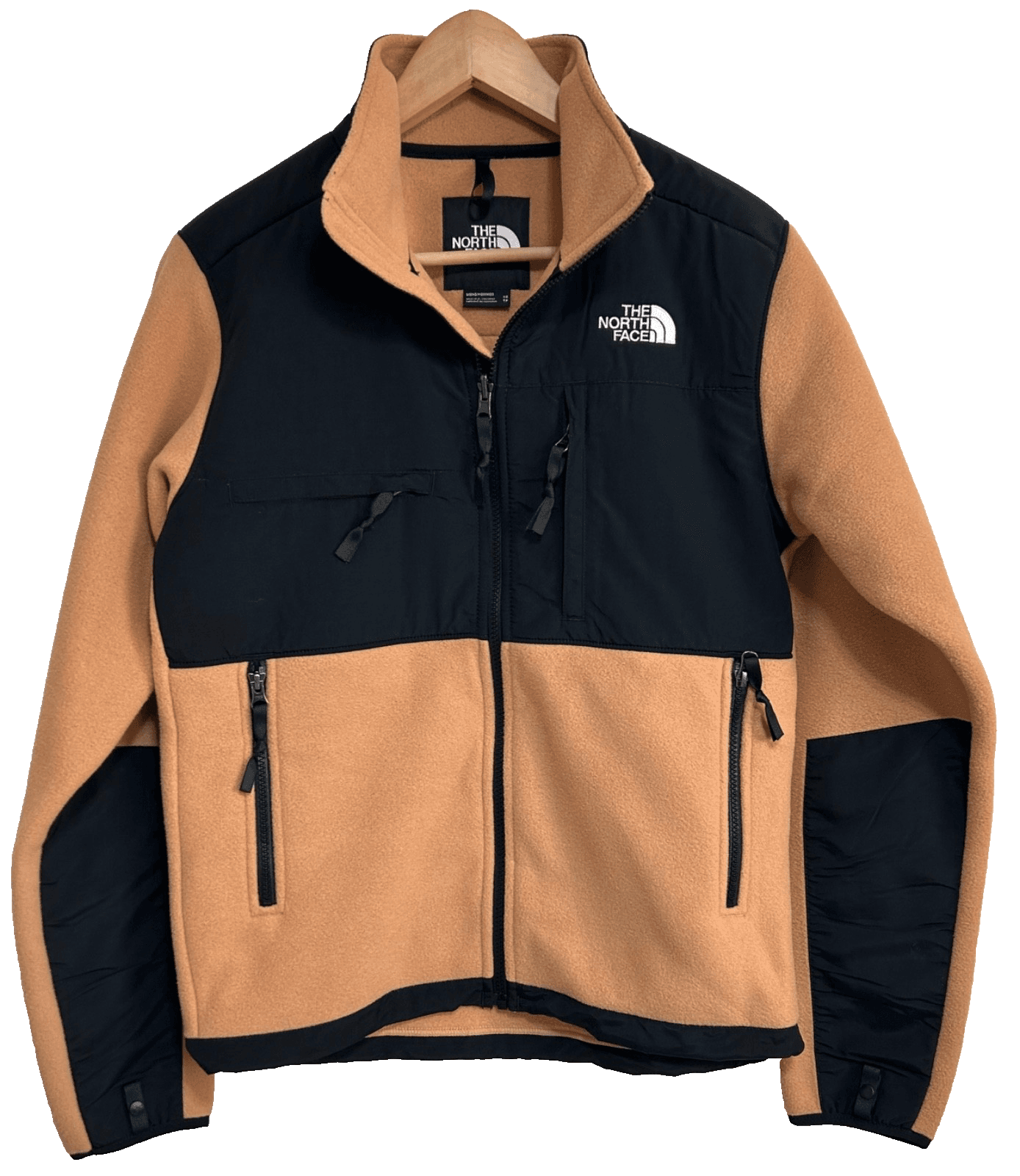 NEW $180 THE NORTH FACE Men's size XS Denali Full Zip Polartec Jacket Almond d