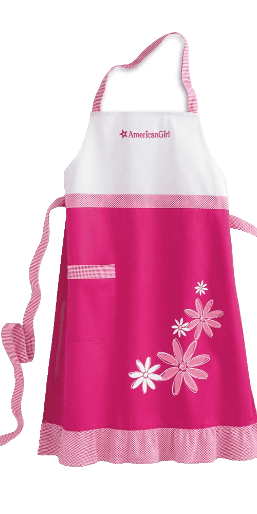 American Girl Williams-Sonoma Girls One Sz Apron 2015 Retired Grace Baking n