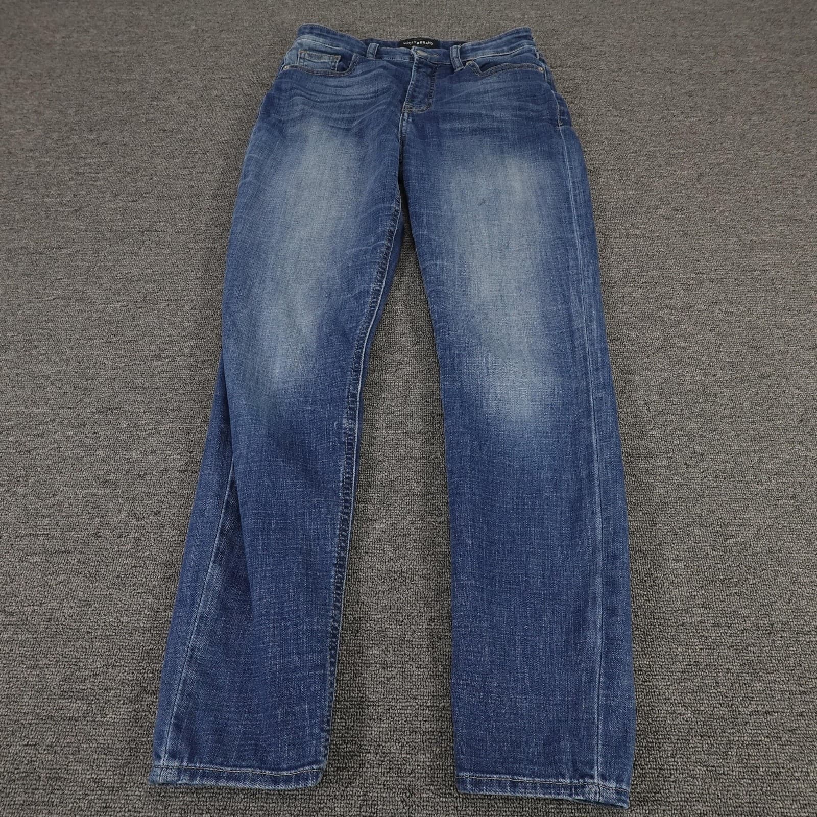 Lucky Brand Jeans Womens 4 27 Blue High Rise Skinny Bridgette Stretch Denim