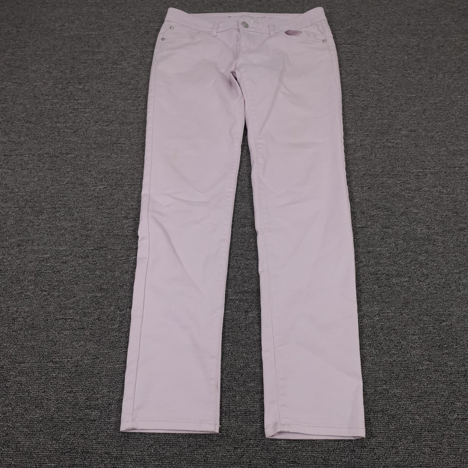 Celebrity Pink Jeans Juniors 11 Purple Sweet Lilac Slim Straight Stretch 32x31