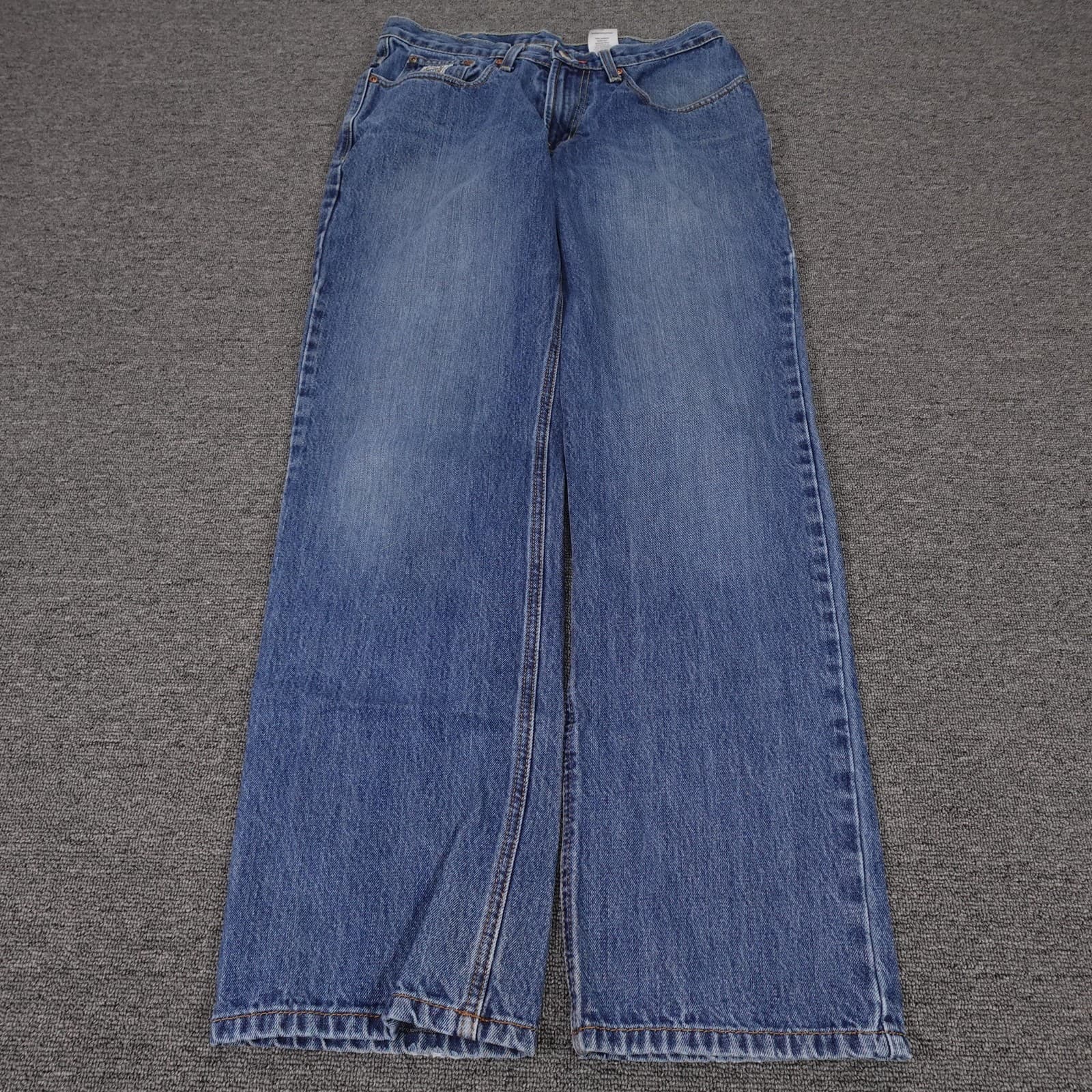 Cinch Jeans Mens 31X32 Blue Straight Denim Pants Western Cowboy Workwear