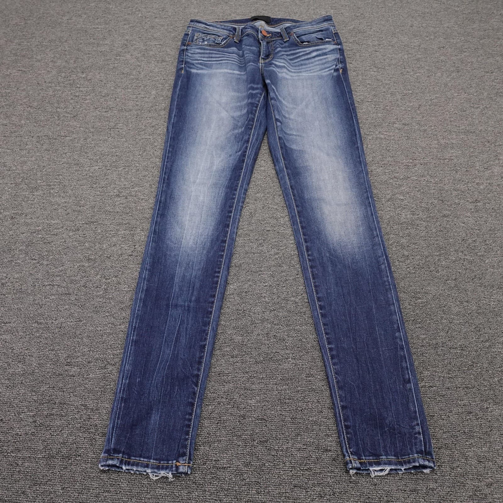 Buckle Black Fit No. 53 Jeans Womens 29x32 Blue Medium Wash Skinny Stretch Denim