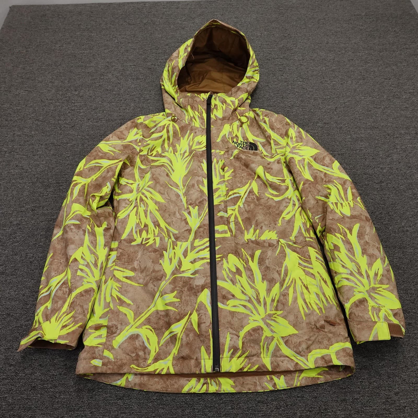 The North Face ThermoBall Eco Snow Triclimate Jacket Womens Medium Brown 3-in-1