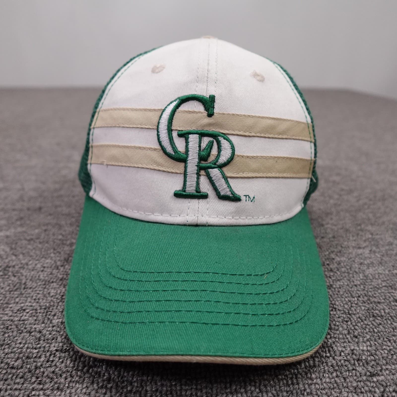 Colorado State Rams Hat Cap Snap Back Mens One Size Green Football Melonwear