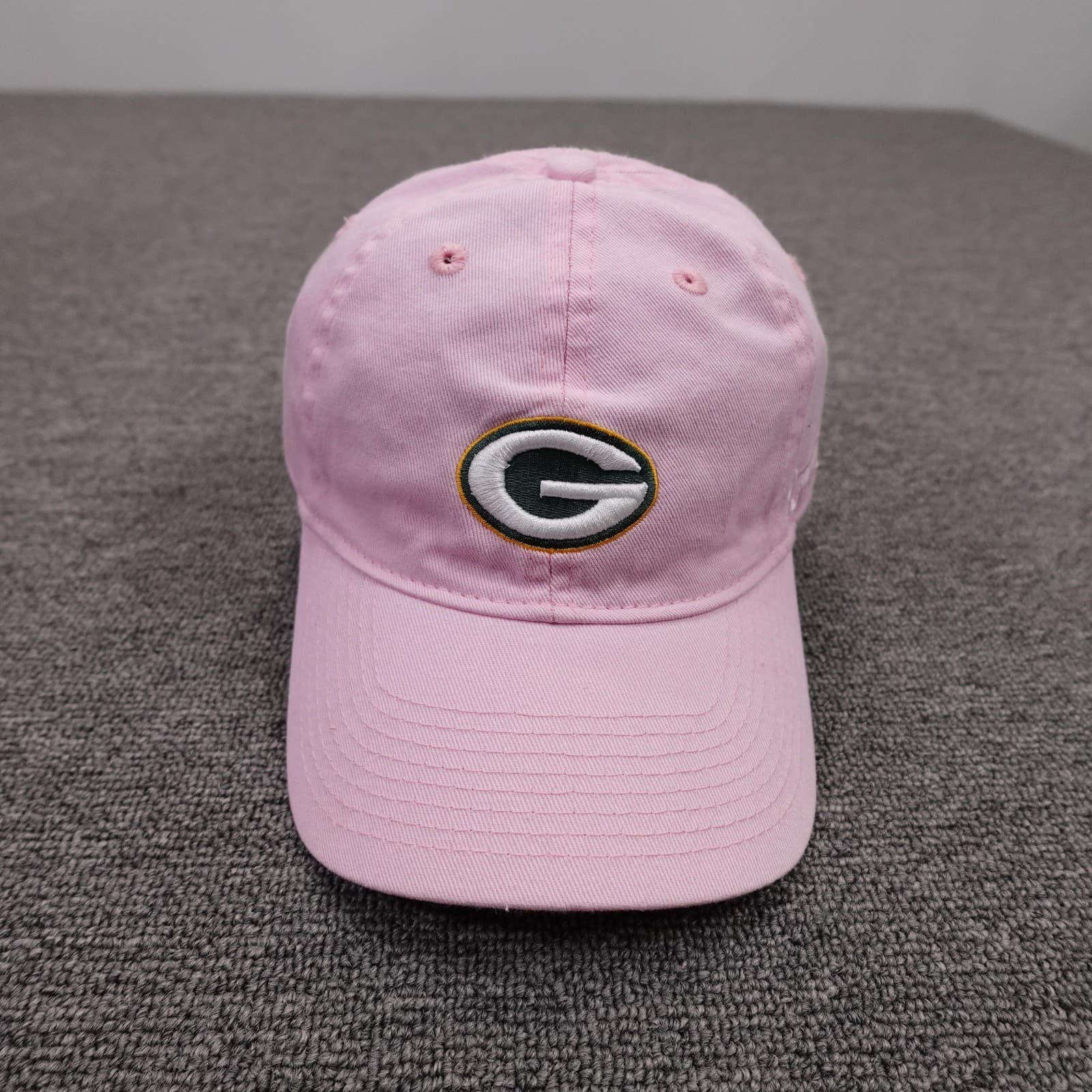 Green Bay Packers Hat Cap Strap Back Womens One Size Pink NFL Football Reebok