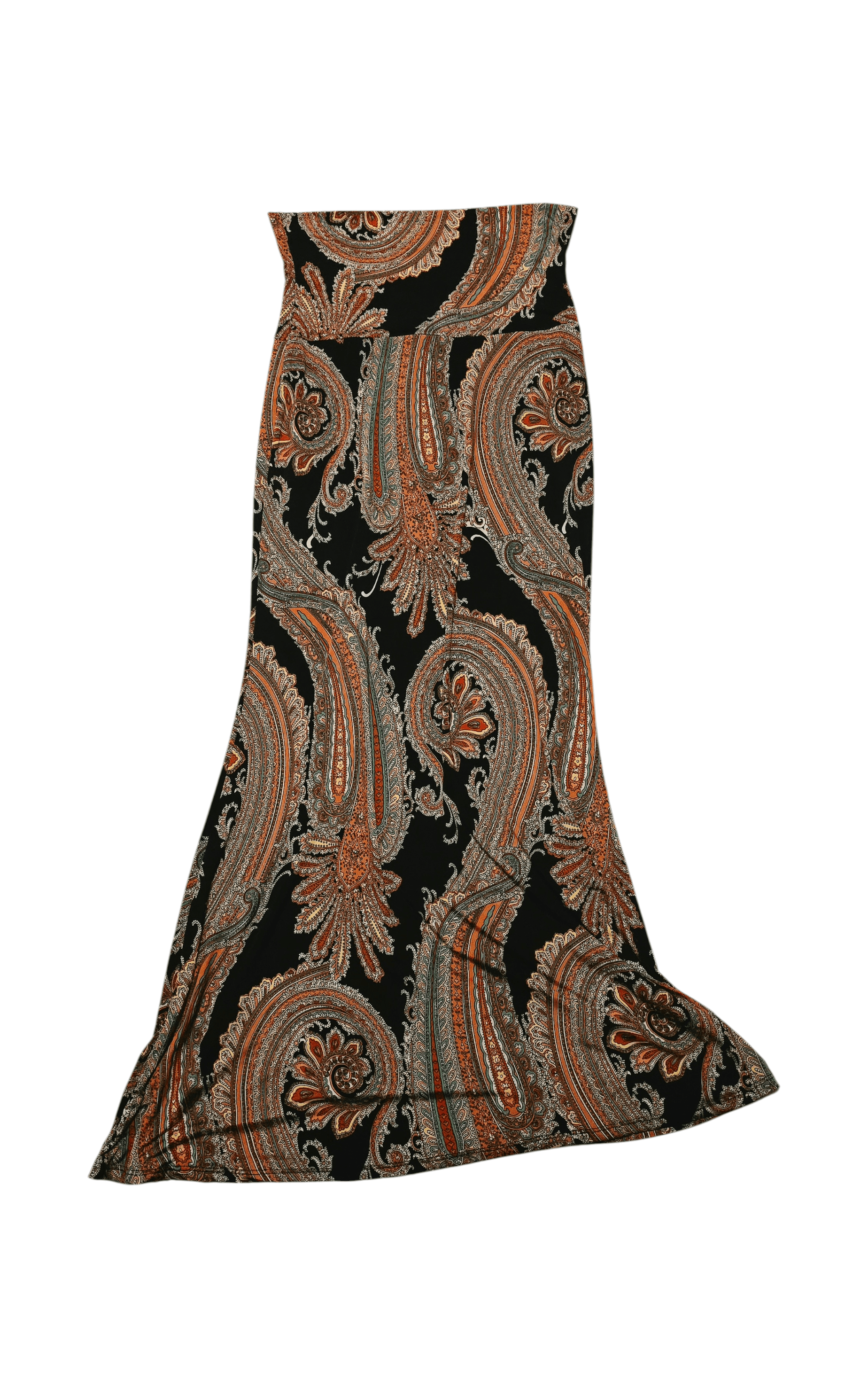 Yoyo 5 Paisley Print Maxi Skirt Size S