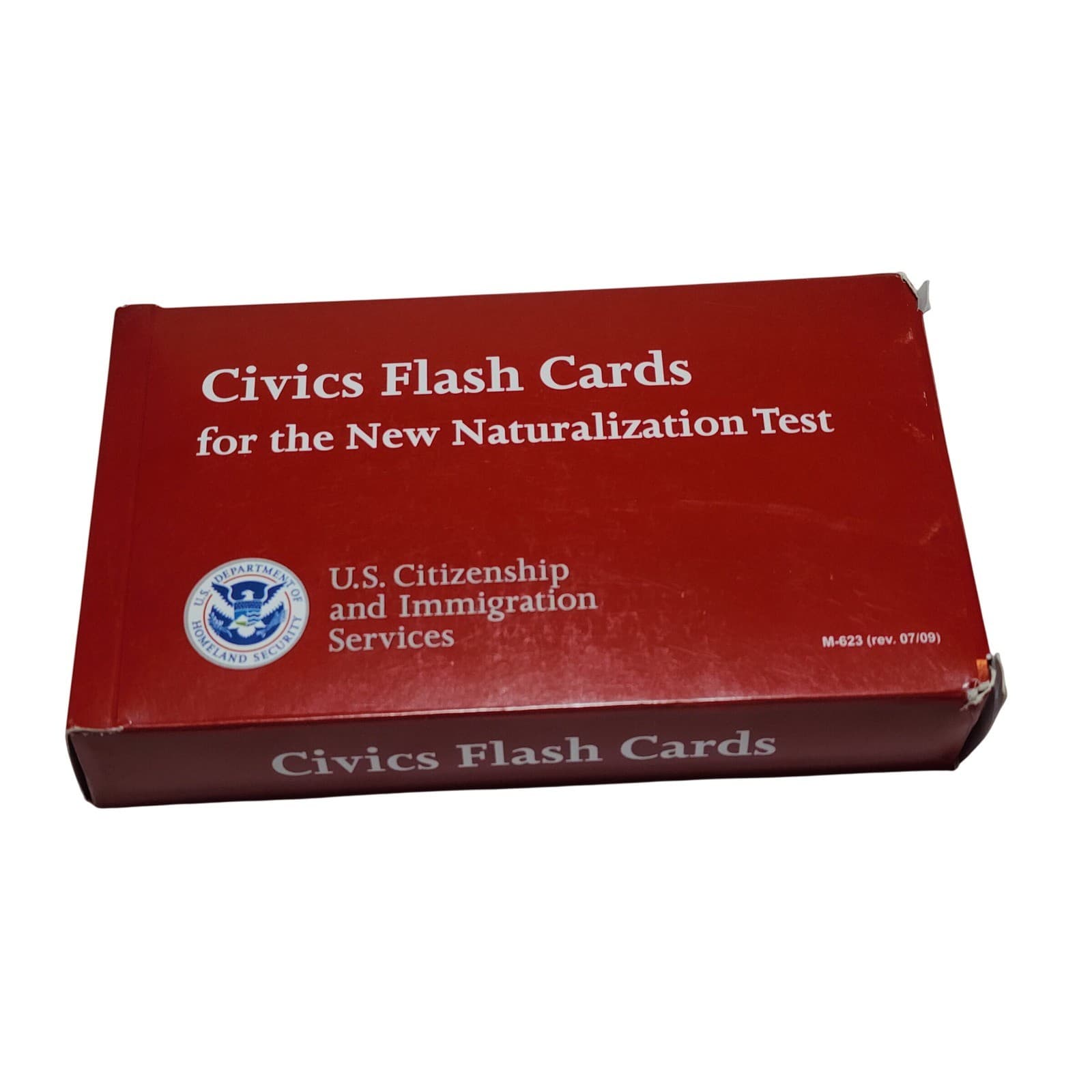 USCIS Civics Flash Cards New Naturalization Test M-623 US Citizenship Study Set