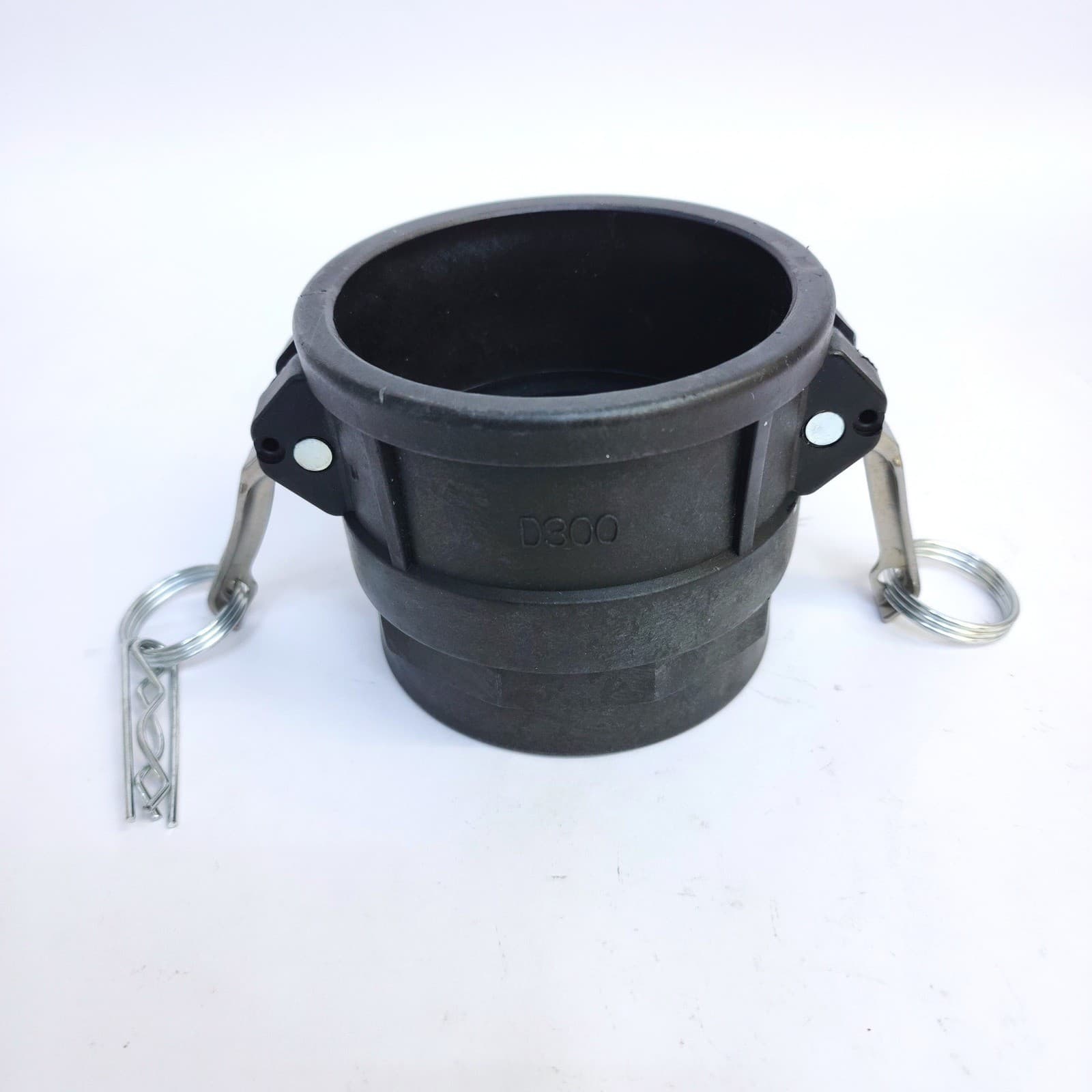 3 Inch Type D Polypropylene Camlock Fitting Female Coupler x Female NPT D300