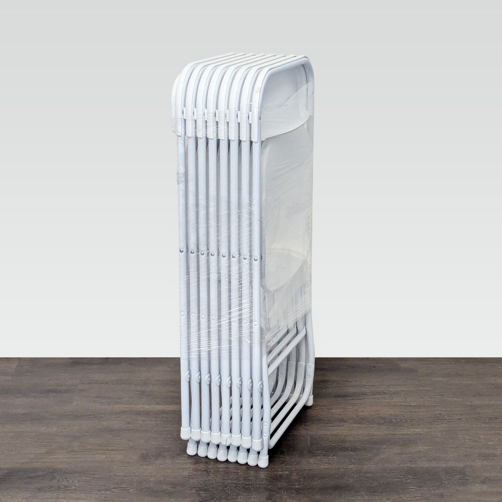Duramax Pack of Eight Meta; Folding Chairs