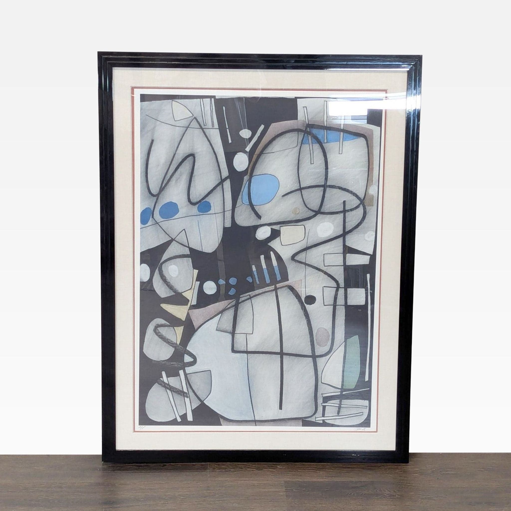 Gary Janis Signed Artist’s Proof Abstract Print