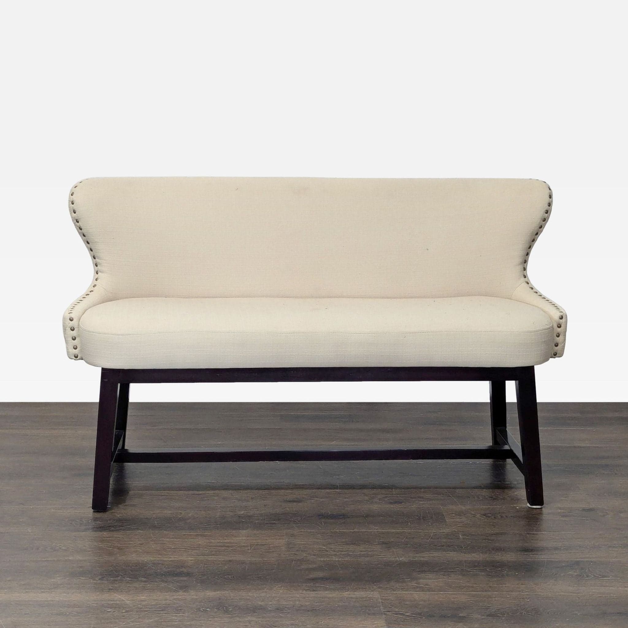 Upholstered Bench with Quilting