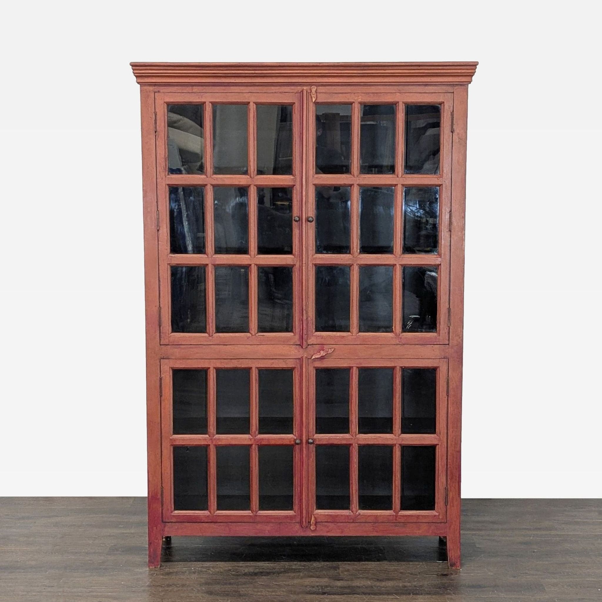 Crate & Barrel Rojo Hutch Tall Cabinet