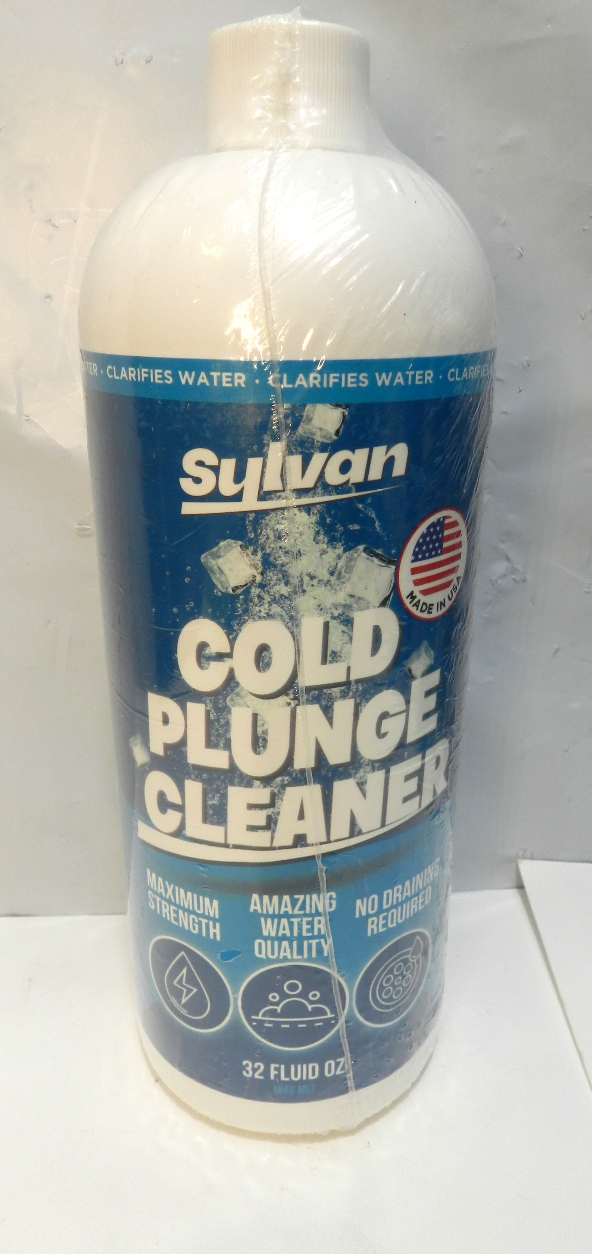 Sylvan Cold Plunge Water Treatment 32 Oz Ice Bath Cleaner Water Cleaner (P97K)