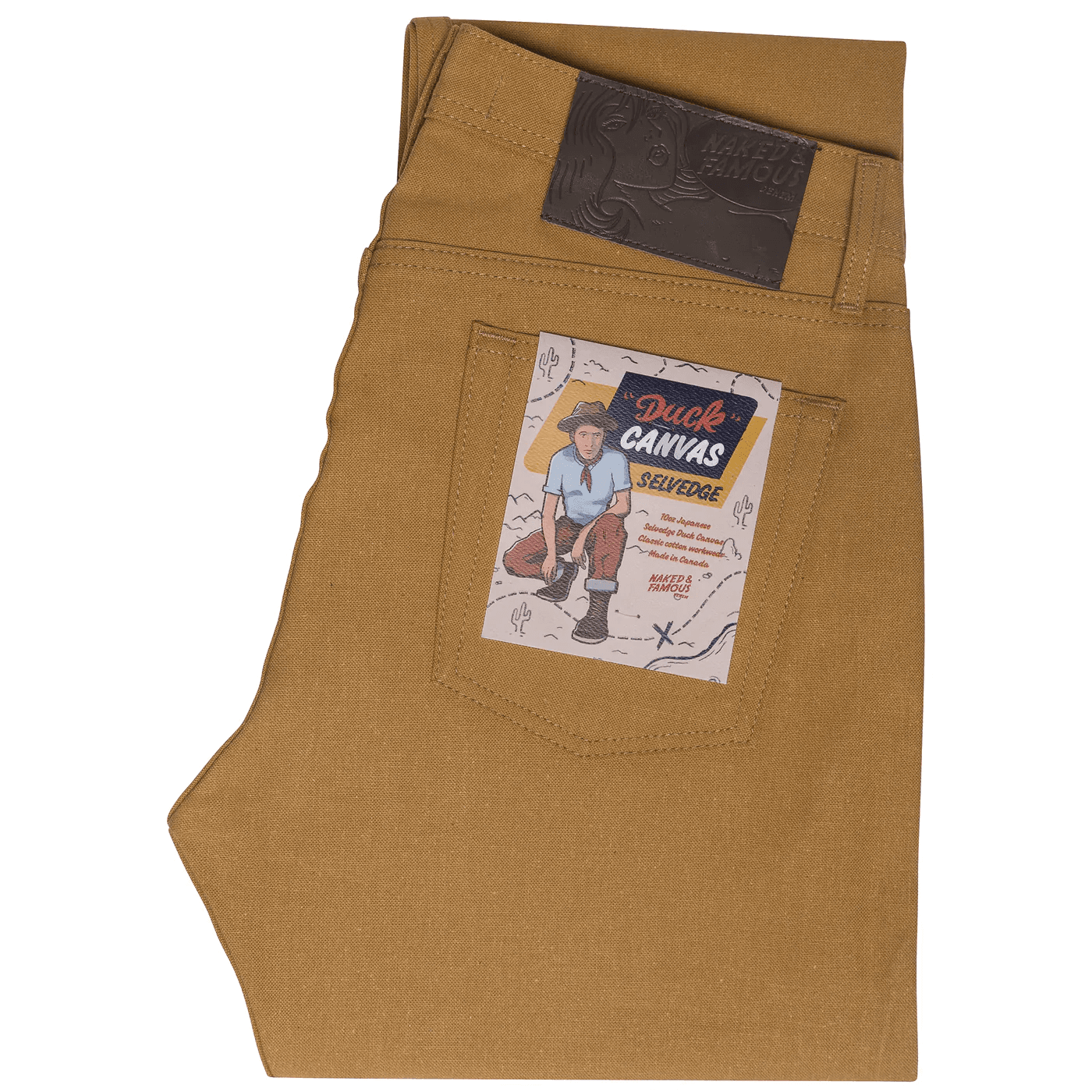 Weird Guy - Duck Canvas - Brown, 28