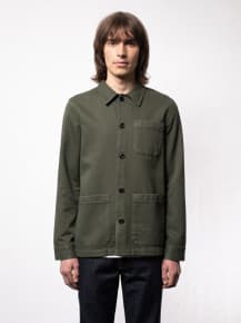 Barney Worker Jacket - Olive, M