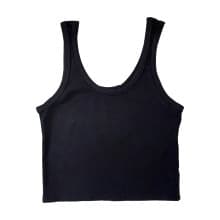 Sporty Tank - Black, S