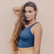 Sporty Tank - Teal, L