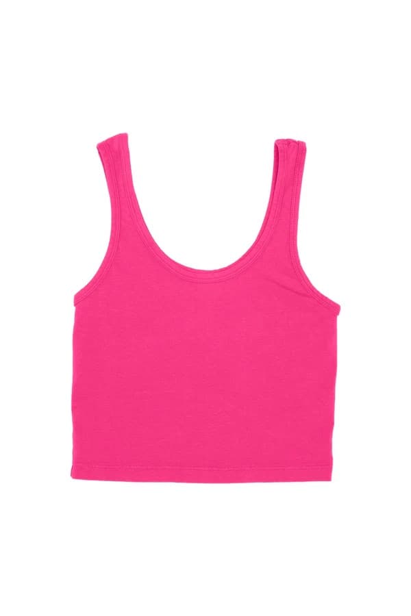Sporty Tank - Electric Fuchsia, XL