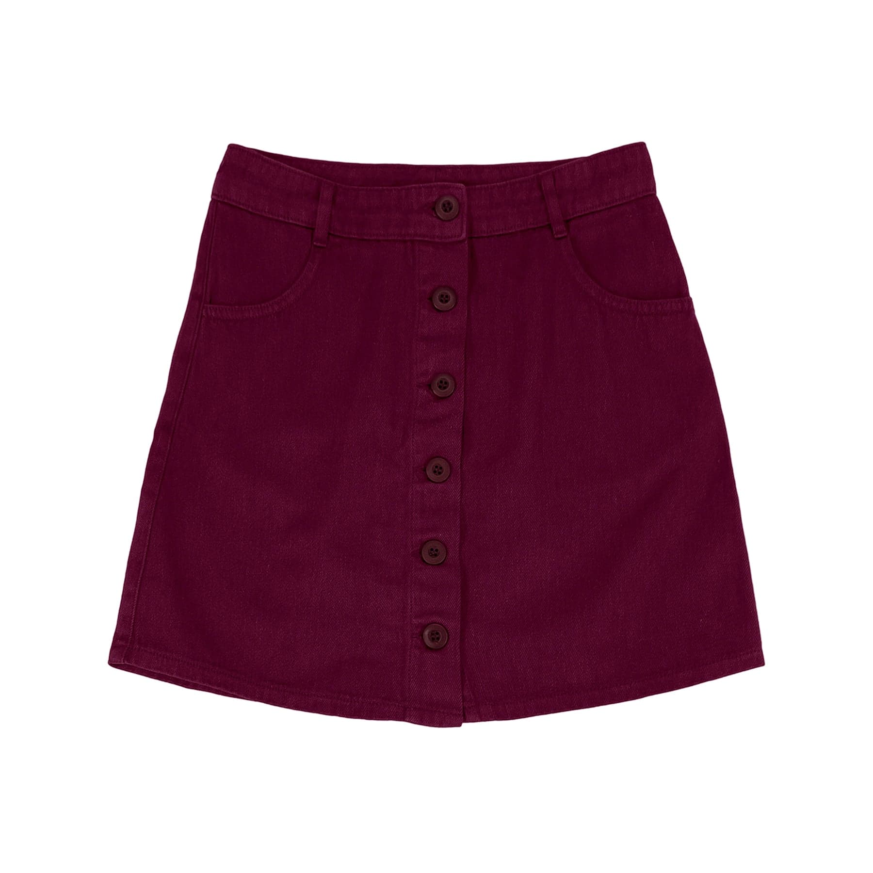Vassar Skirt - Burgundy, M