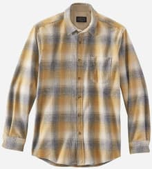 Board Shirt - Tan/Grey/Gold - S