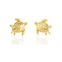 Studs - Sea Turtle - Gold