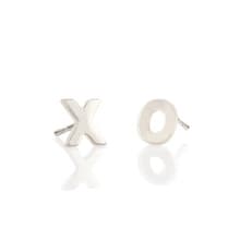 Studs - XO - Silver