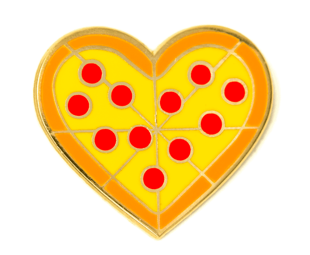 Enamel Pin - Pizza My Heart - Regular